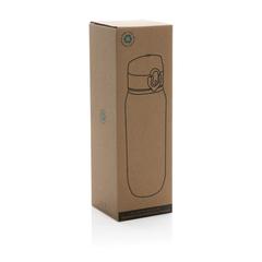 Vue Bouteille d'eau étanche 800ml en PET recyclé RCS Yide de couleur translucide| Krokrodeal