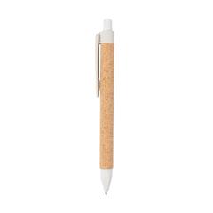 Vue Stylo écoresponsable de couleur blanc| Krokrodeal
