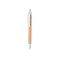 Vue Stylo écoresponsable de couleur bleu| Krokrodeal