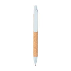 Vue Stylo écoresponsable de couleur bleu| Krokrodeal