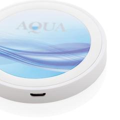 Vue Chargeur à induction 5W rond de couleur blanc| Krokrodeal