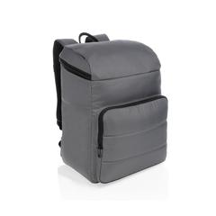 Vue Sac à dos isotherme Impact en rPET AWARE™ de couleur gris| Krokrodeal