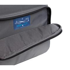 Vue Sac à dos isotherme Impact en rPET AWARE™ de couleur gris| Krokrodeal