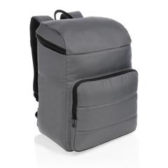 Vue Sac à dos isotherme Impact en rPET AWARE™ de couleur gris| Krokrodeal