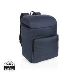 Vue Sac à dos isotherme Impact en rPET AWARE™ de couleur bleu| Krokrodeal