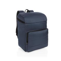 Vue Sac à dos isotherme Impact en rPET AWARE™ de couleur bleu| Krokrodeal