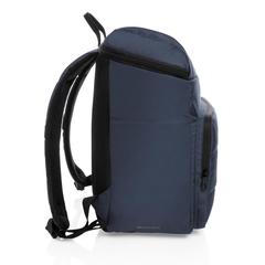 Vue Sac à dos isotherme Impact en rPET AWARE™ de couleur bleu| Krokrodeal