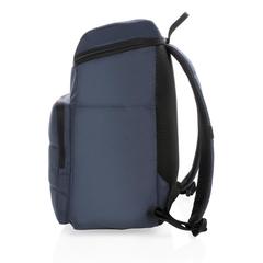 Vue Sac à dos isotherme Impact en rPET AWARE™ de couleur bleu| Krokrodeal