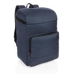 Vue Sac à dos isotherme Impact en rPET AWARE™ de couleur bleu| Krokrodeal