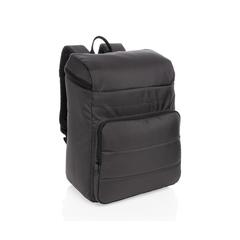 Vue Sac à dos isotherme Impact en rPET AWARE™ de couleur noir| Krokrodeal