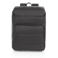 Vue Sac à dos isotherme Impact en rPET AWARE™ de couleur noir| Krokrodeal