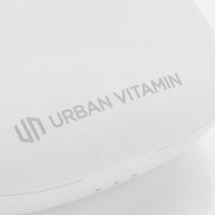 Vue Ecouteurs sans fil ENC Urban Vitamin Byron de couleur blanc| Krokrodeal