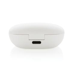 Vue Ecouteurs sans fil ENC Urban Vitamin Byron de couleur blanc| Krokrodeal