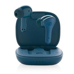 Vue Ecouteurs sans fil ENC Urban Vitamin Byron de couleur bleu| Krokrodeal