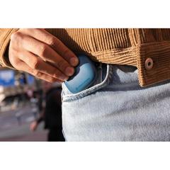 Vue Ecouteurs sans fil ENC Urban Vitamin Byron de couleur bleu| Krokrodeal