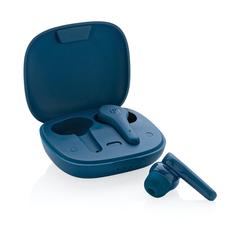 Vue Ecouteurs sans fil ENC Urban Vitamin Byron de couleur bleu| Krokrodeal
