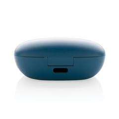 Vue Ecouteurs sans fil ENC Urban Vitamin Byron de couleur bleu| Krokrodeal