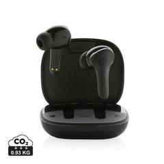 Vue Ecouteurs sans fil ENC Urban Vitamin Byron de couleur noir| Krokrodeal