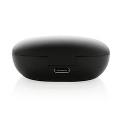 Vue Ecouteurs sans fil ENC Urban Vitamin Byron de couleur noir| Krokrodeal