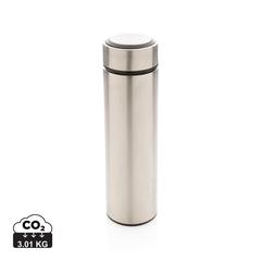Vue Bouteille étanche en acier de couleur gris| Krokrodeal