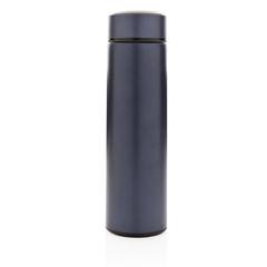 Vue Bouteille étanche en acier de couleur bleu| Krokrodeal