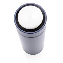 Vue Bouteille étanche en acier de couleur bleu| Krokrodeal