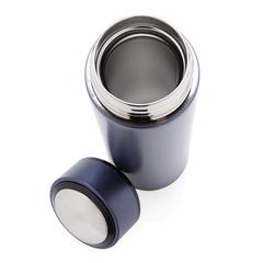 Vue Bouteille étanche en acier de couleur bleu| Krokrodeal