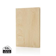Cahier A5 imprimé bois Kavana publicitaire pas cher