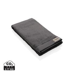 Vue Serviette bain 50x100cm Ukiyo Sakura AWARE™ Made in Europe de couleur gris| Krokrodeal