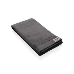 Vue Serviette bain 50x100cm Ukiyo Sakura AWARE™ Made in Europe de couleur gris| Krokrodeal