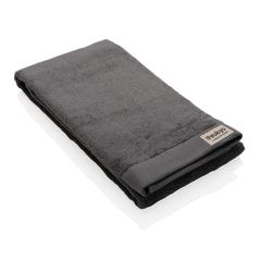 Vue Serviette bain 50x100cm Ukiyo Sakura AWARE™ Made in Europe de couleur gris| Krokrodeal