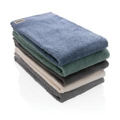 Vue Serviette bain 50x100cm Ukiyo Sakura AWARE™ Made in Europe de couleur gris| Krokrodeal