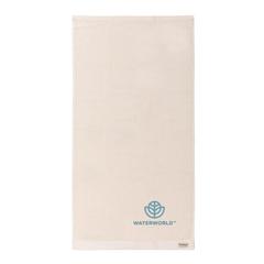 Vue Serviette bain 50x100cm Ukiyo Sakura AWARE™ Made in Europe de couleur blanc| Krokrodeal