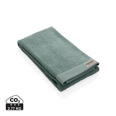 Vue Serviette bain 50x100cm Ukiyo Sakura AWARE™ Made in Europe de couleur vert| Krokrodeal