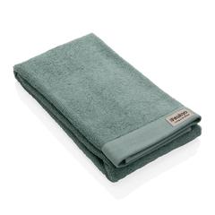 Vue Serviette bain 50x100cm Ukiyo Sakura AWARE™ Made in Europe de couleur vert| Krokrodeal