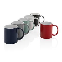 Vue Mug céramique classique de couleur blanc| Krokrodeal