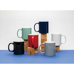 Vue Mug céramique classique de couleur blanc| Krokrodeal