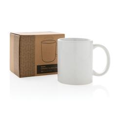 Vue Mug céramique classique de couleur blanc| Krokrodeal