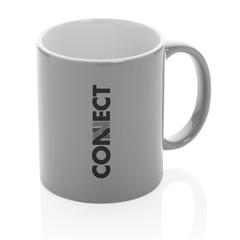 Vue Mug céramique classique de couleur gris| Krokrodeal