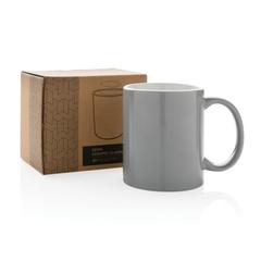 Vue Mug céramique classique de couleur gris| Krokrodeal