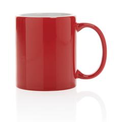 Vue Mug céramique classique de couleur rouge| Krokrodeal