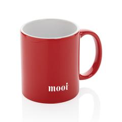 Vue Mug céramique classique de couleur rouge| Krokrodeal