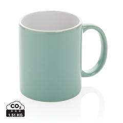Vue Mug céramique classique de couleur vert| Krokrodeal