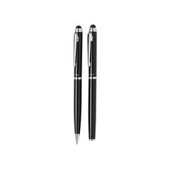 Vue Set stylos Deluxe de couleur noir| Krokrodeal