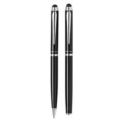 Vue Set stylos Deluxe de couleur noir| Krokrodeal