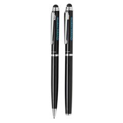 Vue Set stylos Deluxe de couleur noir| Krokrodeal