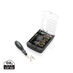 Vue Set d'outils 38pcs de couleur noir| Krokrodeal