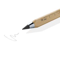 Vue Crayon infini et multitâches en bambou Eon de couleur marron| Krokrodeal
