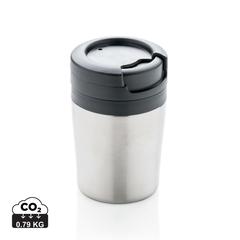 Vue Tasse Coffee to go de couleur gris| Krokrodeal