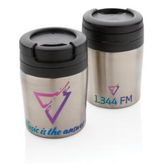 Vue Tasse Coffee to go de couleur gris| Krokrodeal